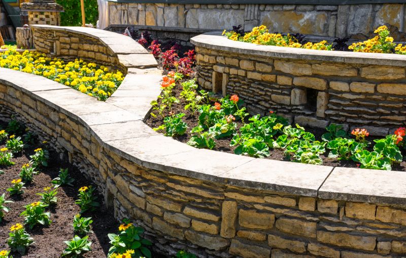 Boulder Wall Landscaping