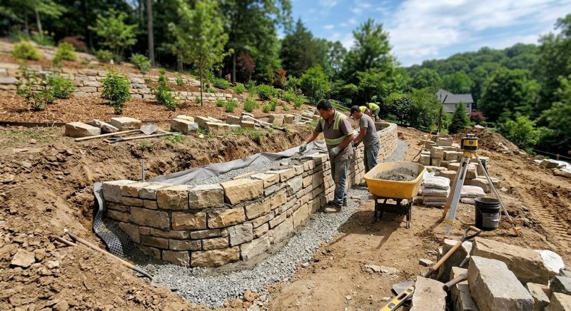 Hardscape Wall Construction in Pasco County, FL