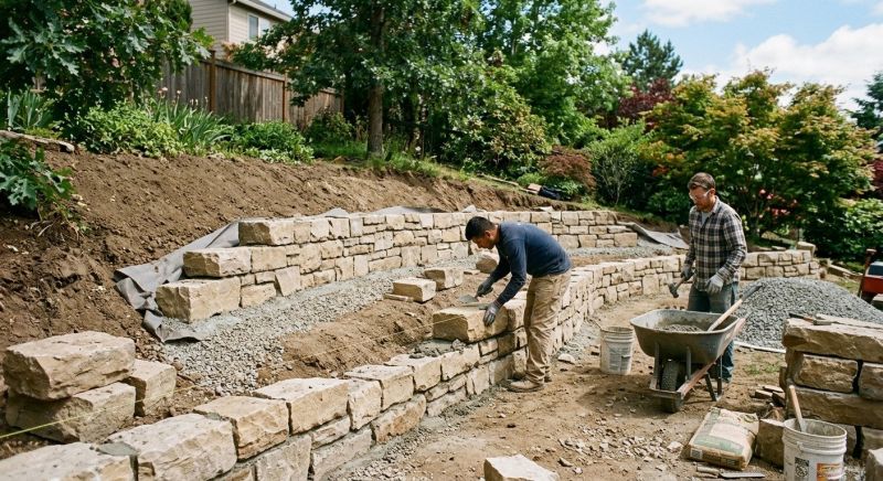 Hardscape Wall Construction in Ocala, FL