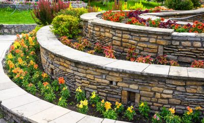 Landscape Wall Construction in Marin County, CA