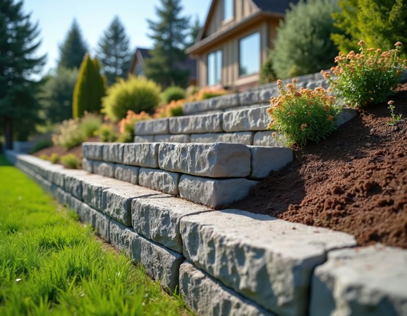 Retaining Wall Installation in Clermont, FL