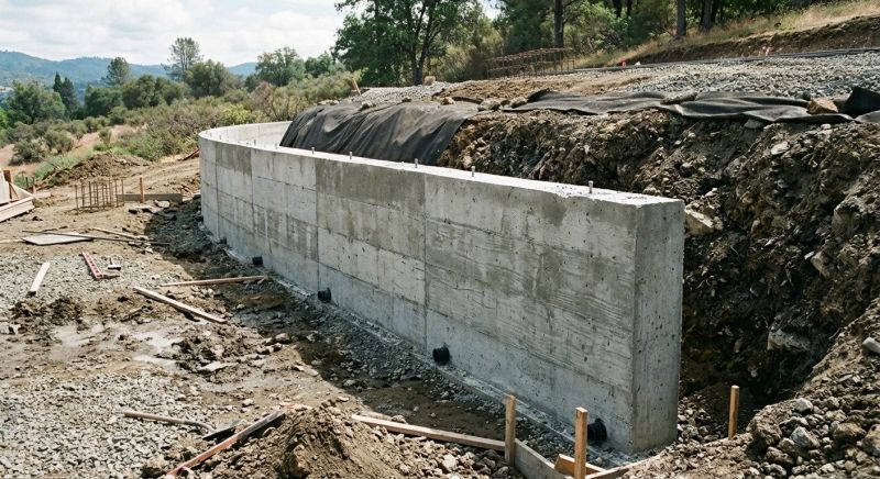 Retention Wall Construction in Aiken, SC