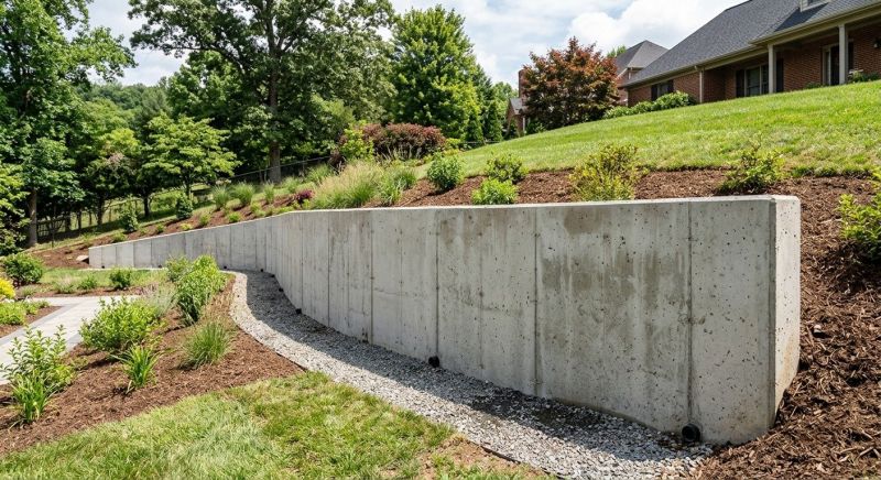 Retention Wall Construction in Pasco County, FL