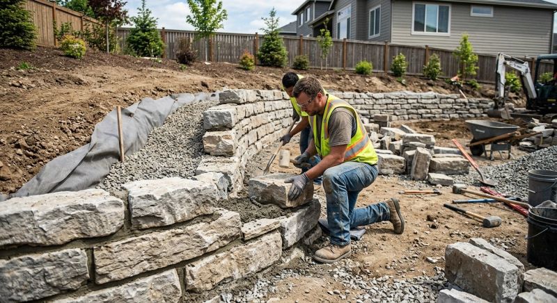 Hardscape Wall Construction in Marin County, CA